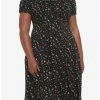 Best Sale 😀 Cottage Critters Empire Midi 👗 Dress Plus Size 🧨