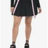Brand new 🎁 Pink Grommet Suspender Pleated 👗 Skirt Plus Size 🔔 -HT Style Outlet Store 19375846 hi