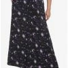 Top 10 💯 Celestial Print Maxi 👗 Skirt Plus Size ✨ -HT Style Outlet Store 19376626 hi