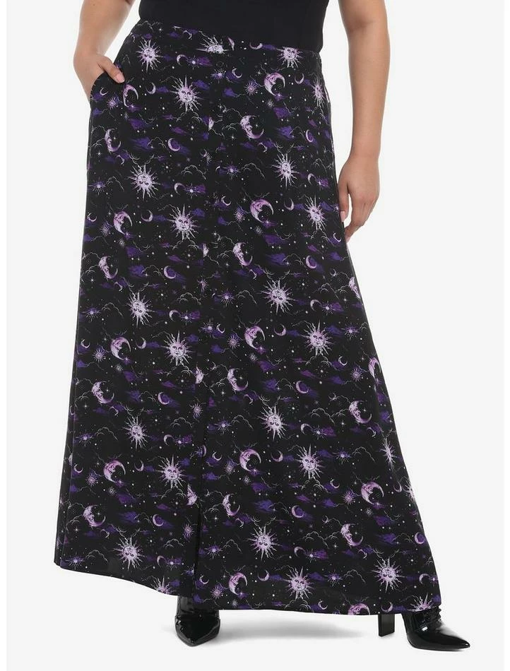 Top 10 ๐ฏ Celestial Print Maxi ๐ Skirt Plus Size โจ 3 Top 10 ๐ฏ Celestial Print Maxi ๐ Skirt Plus Size โจ