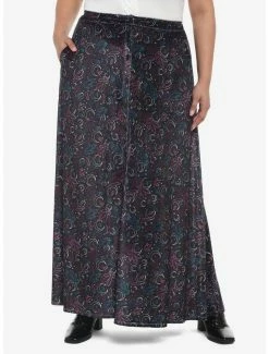 Best reviews of 🎉 Mystic Crystals Velvet Maxi 👗 Skirt Plus Size 🛒