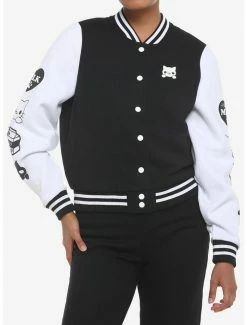 Cheap 🔥 Kitten Milk 👧 Girls Varsity Jacket 😀