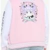 Budget 😉 Kawaii Goth Pastel 👧 Girls Varsity Jacket Plus Size 👏 -HT Style Outlet Store 19384954 hi