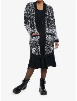 Brand new ๐ Skulls Fair Isle ๐ง Girls Open Cardigan ๐ฏ 6 Brand new ๐ Skulls Fair Isle ๐ง Girls Open Cardigan ๐ฏ -HT Style Outlet Store 19385008 av1