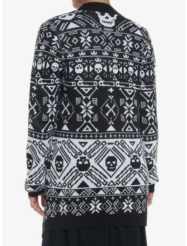 Brand new ๐ Skulls Fair Isle ๐ง Girls Open Cardigan ๐ฏ 5 Brand new ๐ Skulls Fair Isle ๐ง Girls Open Cardigan ๐ฏ - Image 3