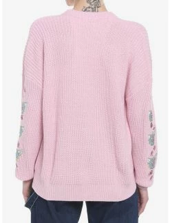 New ✔️ Sakura Angel Wings Pastel Pink Oversized 👧 Girls Cardigan 😀 -HT Style Outlet Store 19385053 av2