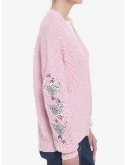 New ✔️ Sakura Angel Wings Pastel Pink Oversized 👧 Girls Cardigan 😀 -HT Style Outlet Store 19385053 av4