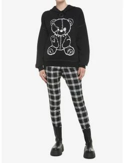 Cheap 🧨 Zombie Bear Oversized 👧 Girls Hoodie 🌟 -HT Style Outlet Store 19386211 av1