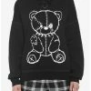 Cheap 🧨 Zombie Bear Oversized 👧 Girls Hoodie 🌟 -HT Style Outlet Store 19386211 hi