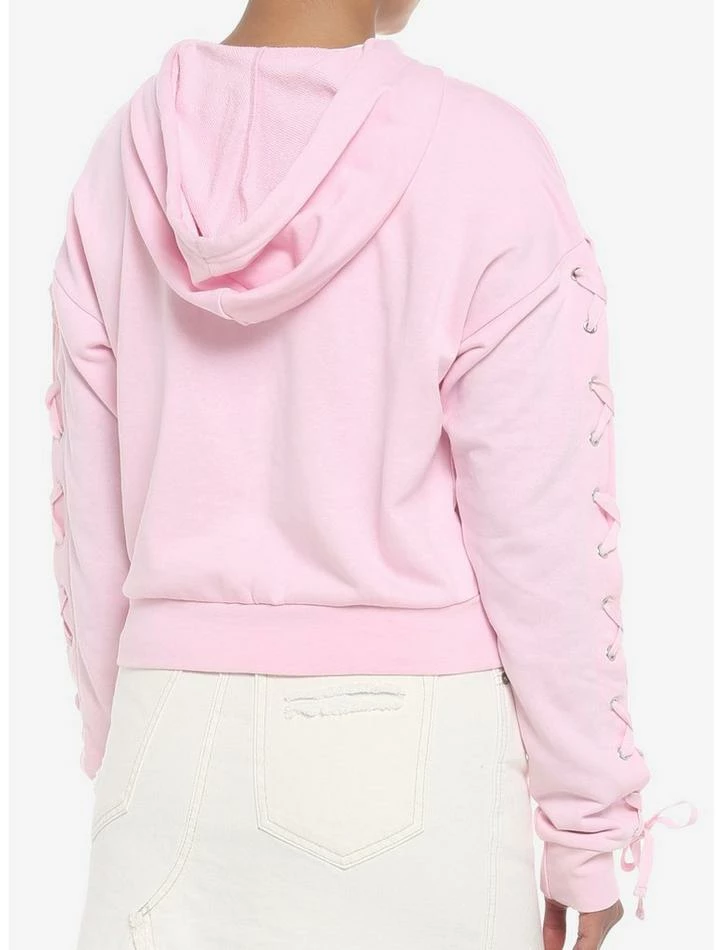 Cheap ๐ Angel Wings Lace-Up Sleeve ๐ง Girls Hoodie ๐ 5 Cheap ๐ Angel Wings Lace-Up Sleeve ๐ง Girls Hoodie ๐ - Image 3