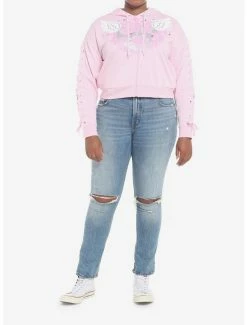 Top 10 🔥 Angel Wings Lace-Up Sleeve 👧 Girls Hoodie Plus Size 🥰 -HT Style Outlet Store 19386249 av1