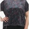 Best Sale 🎁 Celestial Crystal Velvet 👧 Girls Crop T-Shirt Plus Size ❤️ -HT Style Outlet Store 19386351 hi