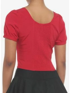 Best reviews of ๐งจ Red & Black Corset Lace-Up ๐ง Girls Crop Top ๐ 7 Best reviews of ๐งจ Red & Black Corset Lace-Up ๐ง Girls Crop Top ๐ -HT Style Outlet Store 19387432 av2