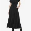 Best deal 🥰 Black Empire Maxi 👗 Dress 🎉 -HT Style Outlet Store 19421179 hi