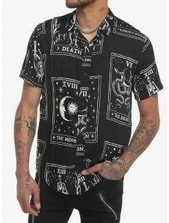 Best reviews of โค๏ธ Tarot Card Woven Button-Up ๐