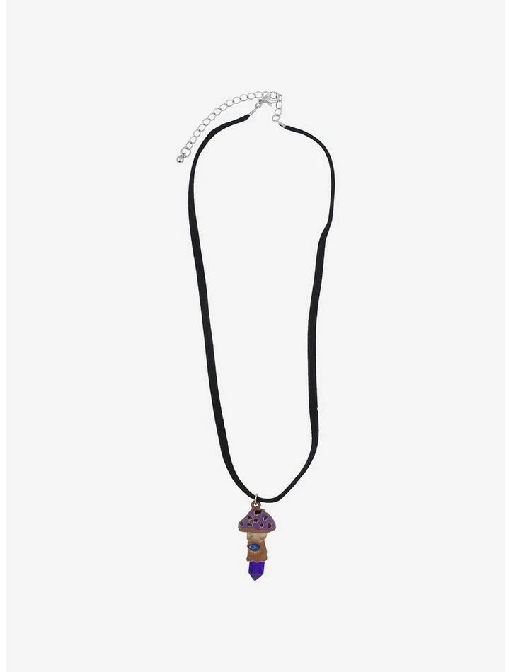 Cheap 🥰 Purple Mushroom Crystal Necklace 🔥 4 Cheap 🥰 Purple Mushroom Crystal Necklace 🔥 - Image 2