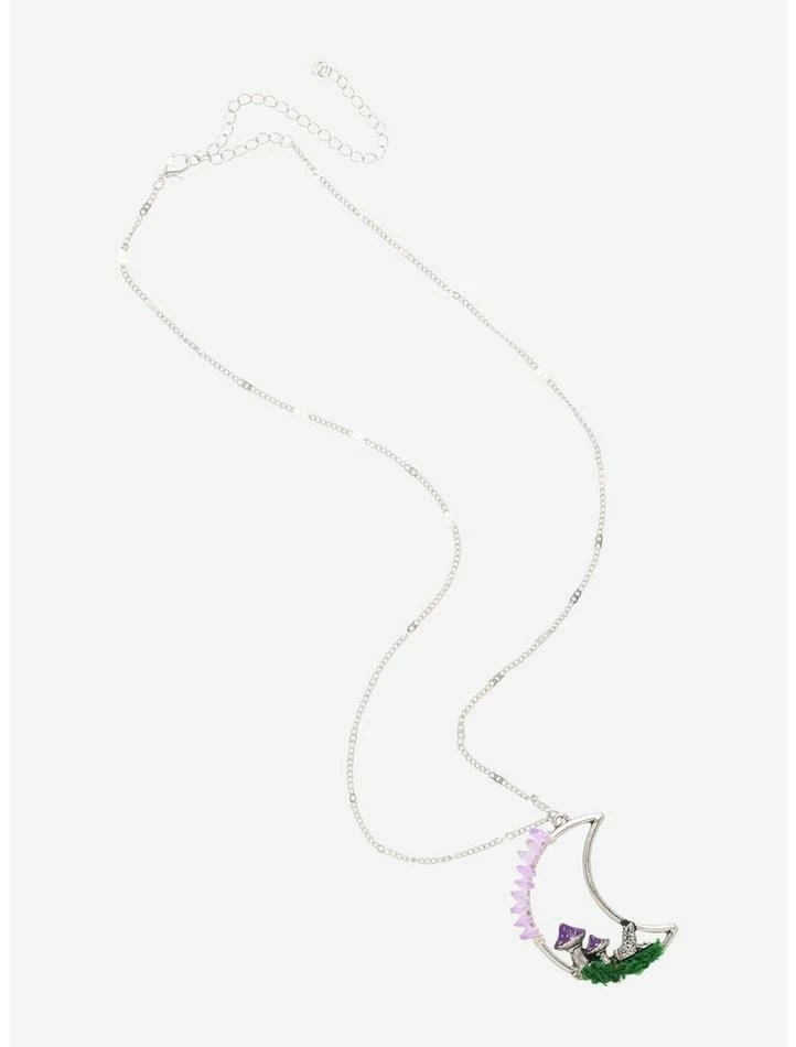 Cheap โค๏ธ Purple Mushroom Moon Necklace ๐ 4 Cheap โค๏ธ Purple Mushroom Moon Necklace ๐ - Image 2