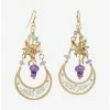 Outlet 🥰 Fairy Mushroom Floral Drop Earrings 👏 -HT Style Outlet Store 19480675 hi