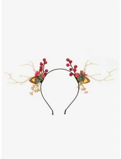 New β¨ Mushroom Antler Deer Ears Headband π