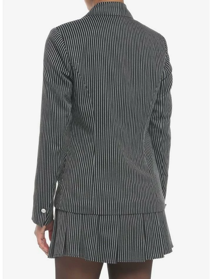 Hot Sale 🥰 Pinstripe Chain 👧 Girls Blazer 🎉 5 Hot Sale 🥰 Pinstripe Chain 👧 Girls Blazer 🎉 - Image 3