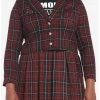 Best reviews of ⌛ Dark Red Plaid Crop 👧 Girls Blazer Plus Size 👏 -HT Style Outlet Store 19482957 hi