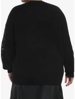 Best Sale 🛒 Dark Cottagecore Oversized 👧 Girls Cardigan Plus Size 👍 -HT Style Outlet Store 19483060 av2