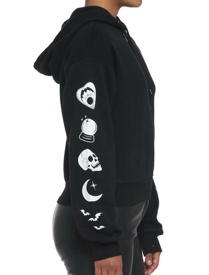 Cheapest ๐ Moon Hex ๐ง Girls Crop Hoodie ๐ 6 Cheapest ๐ Moon Hex ๐ง Girls Crop Hoodie ๐ - Image 4