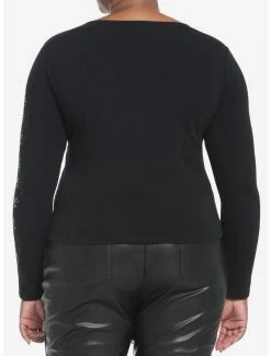 Top 10 ⌛ Winged Skull Crop 👧 Girls Long-Sleeve T-Shirt Plus Size 🤩 -HT Style Outlet Store 19483265 av2