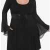Cheapest 😉 Black Corset Bell Long-Sleeve 👗 Dress Plus Size 🎁 2 Cheapest 😉 Black Corset Bell Long-Sleeve 👗 Dress Plus Size 🎁 -HT Style Outlet Store 19501942 hi