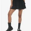 Deals 🎁 Black Ruffles Tiered Mini 👗 Skirt ⌛ -HT Style Outlet Store 19510074 hi