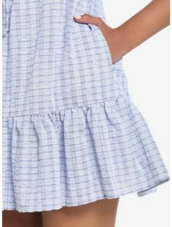 Top 10 🥰 Blue Gingham Smock 👗 Dress 🤩 -HT Style Outlet Store 19541779 av4