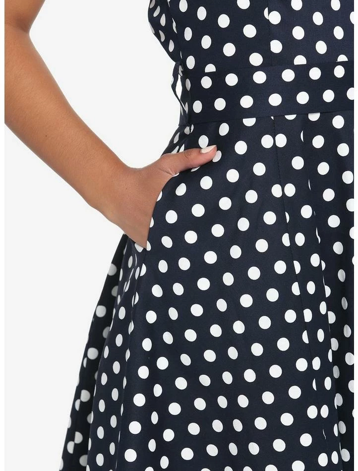 Best deal ๐ฅ Navy Polka Dot Retro Halter ๐ Dress ๐ฅฐ 7 Best deal ๐ฅ Navy Polka Dot Retro Halter ๐ Dress ๐ฅฐ - Image 5