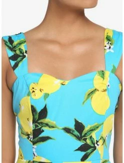 Budget 🔥 Bright Lemon Retro 👗 Dress 🛒 -HT Style Outlet Store 19541890 av3