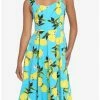 Budget 🔥 Bright Lemon Retro 👗 Dress 🛒 -HT Style Outlet Store 19541890 hi