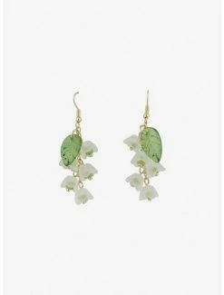 Deals 👍 Floral Leaf Drop Earrings ✔️ -HT Style Outlet Store 19555431 av1