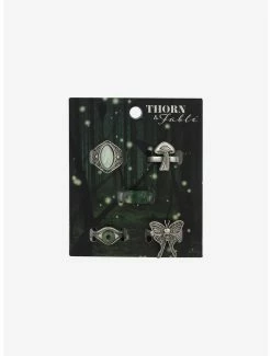 Brand new โจ Mushroom Eye Ring Set ๐คฉ