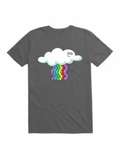 Wholesale 👏 Kawaii clouds and rainbows pattern T-Shirt 🛒 -HT Style Outlet Store 19558996 hi