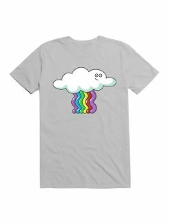 Wholesale 👏 Kawaii clouds and rainbows pattern T-Shirt 🛒 -HT Style Outlet Store 19559014 hi