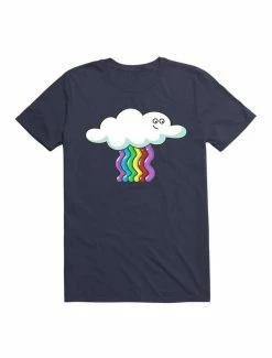 Wholesale 👏 Kawaii clouds and rainbows pattern T-Shirt 🛒 -HT Style Outlet Store 19559032 hi