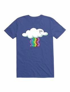 Wholesale 👏 Kawaii clouds and rainbows pattern T-Shirt 🛒 -HT Style Outlet Store 19559041 hi