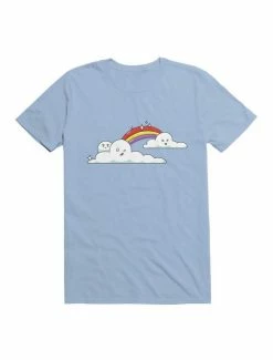 Coupon ❤️ Kawaii Clouds Pattern T-Shirt 👏 -HT Style Outlet Store 19559095 hi