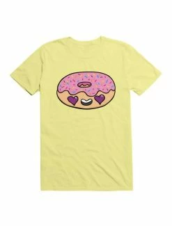 Discount 😉 Kawaii Donut Love - Super Cute Kawaii T-Shirt ✨ -HT Style Outlet Store 19559221 hi
