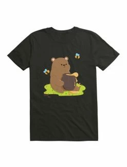 Best Sale ✨ Kawaii Honey Bear and Bees T-Shirt 🥰 -HT Style Outlet Store 19559428 hi