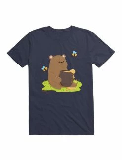 Best Sale ✨ Kawaii Honey Bear and Bees T-Shirt 🥰 -HT Style Outlet Store 19559473 hi