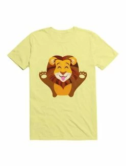 Coupon 🔥 Kawaii My Cute Lion Face T-Shirt 🤩 -HT Style Outlet Store 19559662 hi