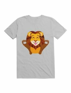 Coupon 🔥 Kawaii My Cute Lion Face T-Shirt 🤩 -HT Style Outlet Store 19559671 hi