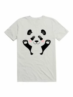 Best Sale 🎉 Kawaii My Cute Panda Face T-Shirt ✨ -HT Style Outlet Store 19559779 hi