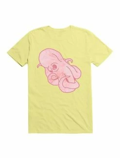 Outlet 🤩 Kawaii Colorful Octopus - Strawberry Milk Squid Tie Dye T-Shirt 🧨 -HT Style Outlet Store 19559995 hi