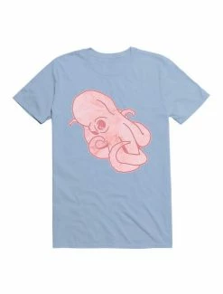 Outlet 🤩 Kawaii Colorful Octopus - Strawberry Milk Squid Tie Dye T-Shirt 🧨 -HT Style Outlet Store 19560013 hi