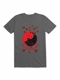 Wholesale ✨ Kawaii Yin Yang Cute Cats T-Shirt ❤️ -HT Style Outlet Store 19564630 hi